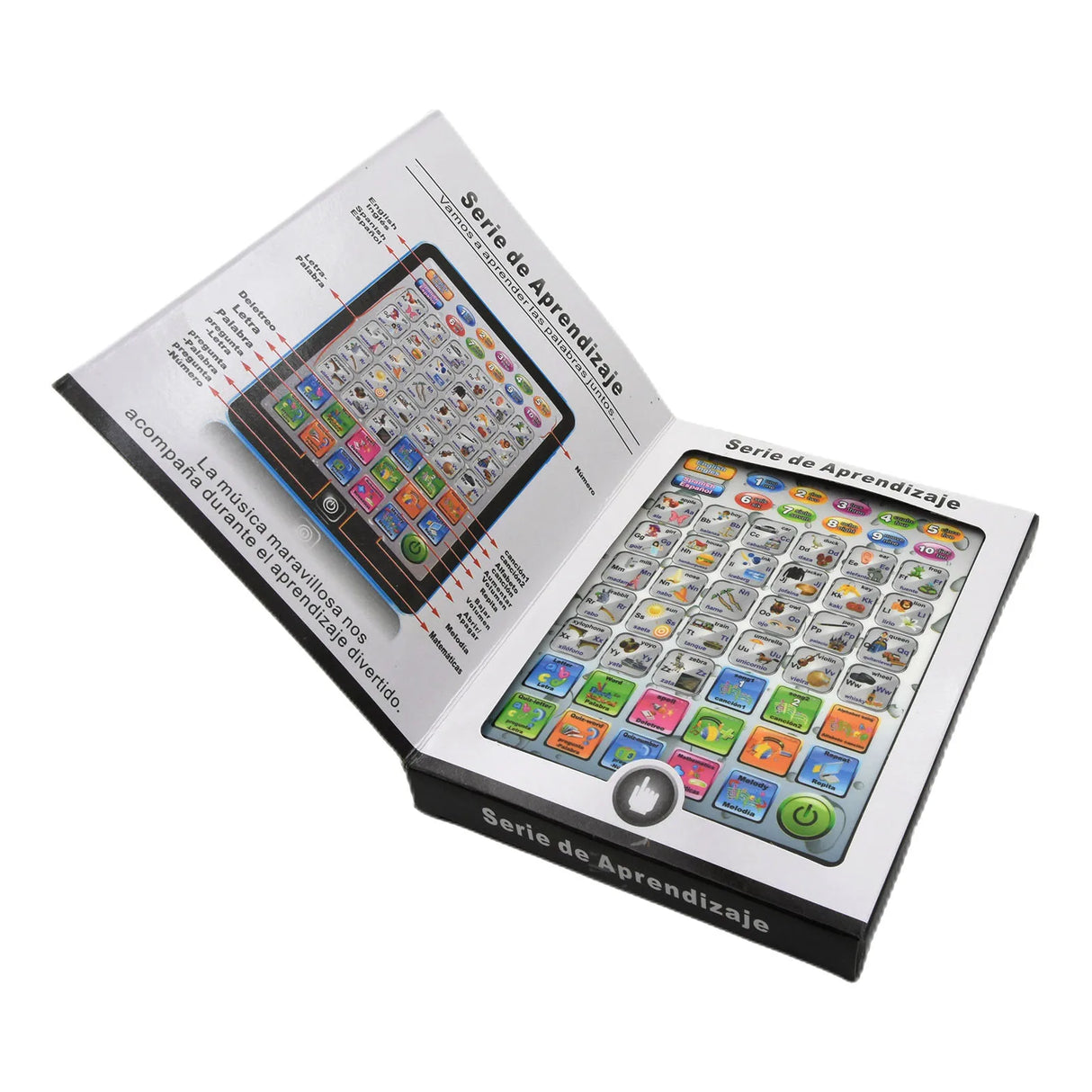 Spanish English Mini Tablet Learning Computer for Children
