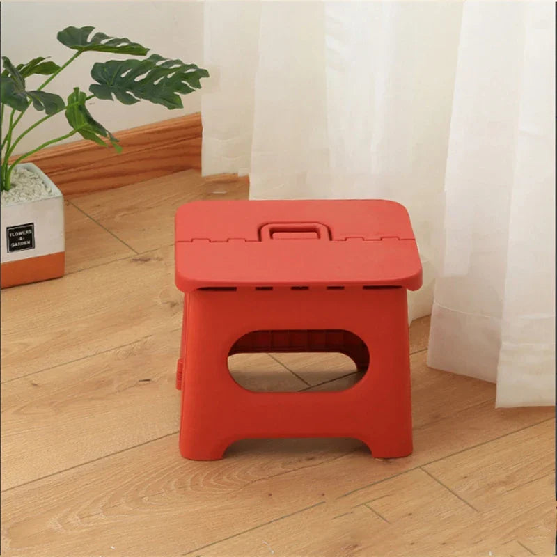 Portable Plastic Folding Stool for Kids Outdoor Hiking