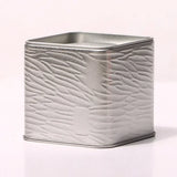 Mini Square Metal Pet Urn, Funerary Animal Ash