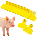 100 Sets Livestock Cow Pig Ear Tag Cards