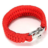 Braided Paracord Bracelets for Men Women Outdoor Camping