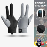 1pcs Polyester Spandex Snooker Billiard Cue Glove Pool