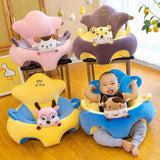 Baby Sofa Support Seat Cover Plush Chair Learn