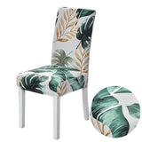 floral chair covers spandex elastic for dining room