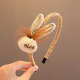 New Children Lovely Coffee Color Cartoon Heart Flower