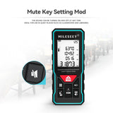 MILESEEY X6 Laser tape measure 40M 60M 80M