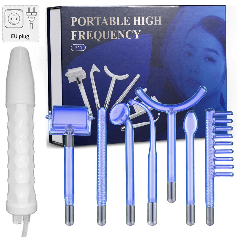 7In1 Apparatus High Frequency Facial Machine For Hair