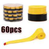 60pcs Smooth Badminton Tennis Overgrips Antislip Fishing Rod