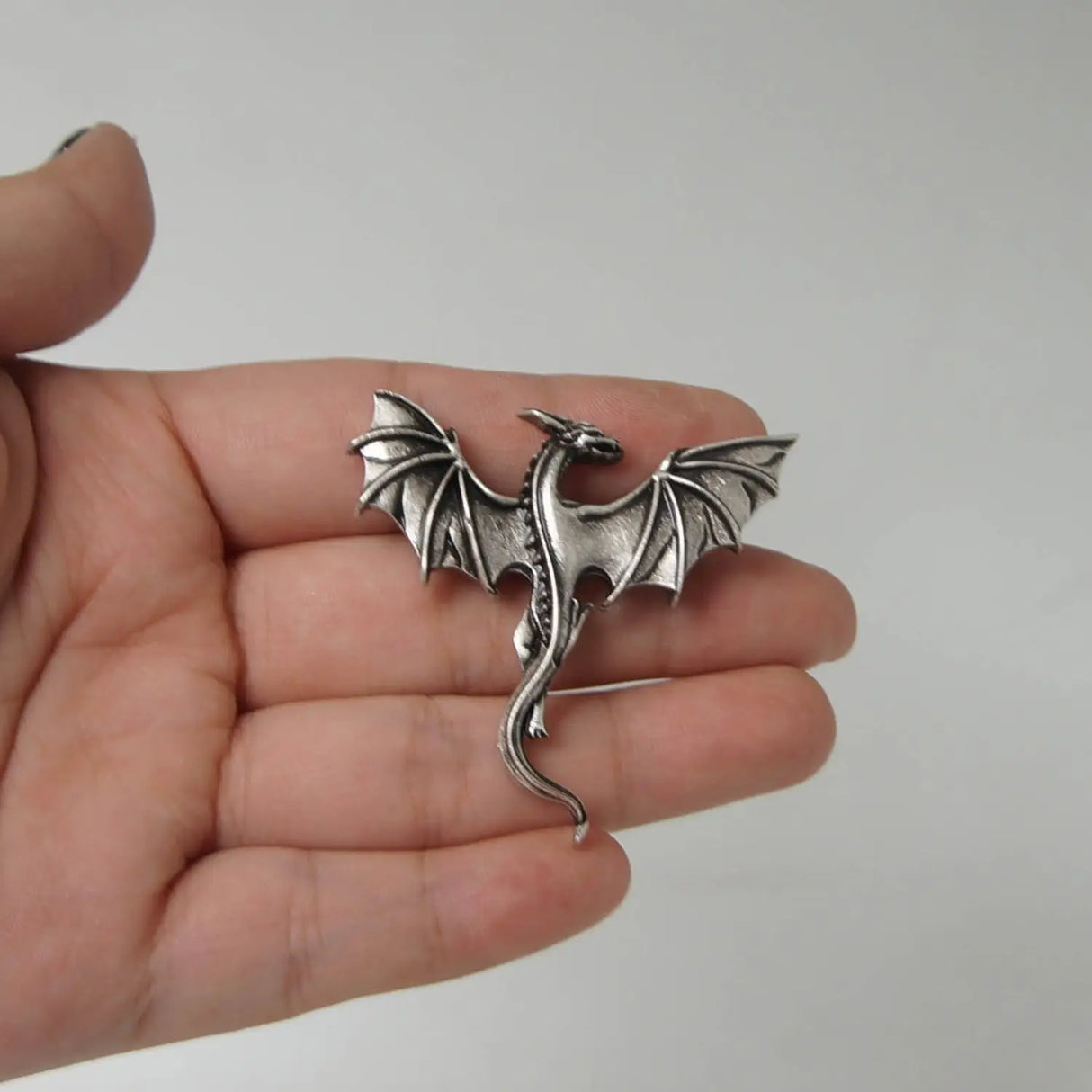 Dragon Brooches For Women Men Flying Animal Party
