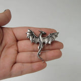 Dragon Brooches For Women Men Flying Animal Party