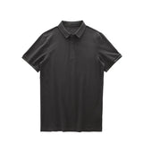 Dukeen Solid Color Polo Shirts for Men Short-Sleeved