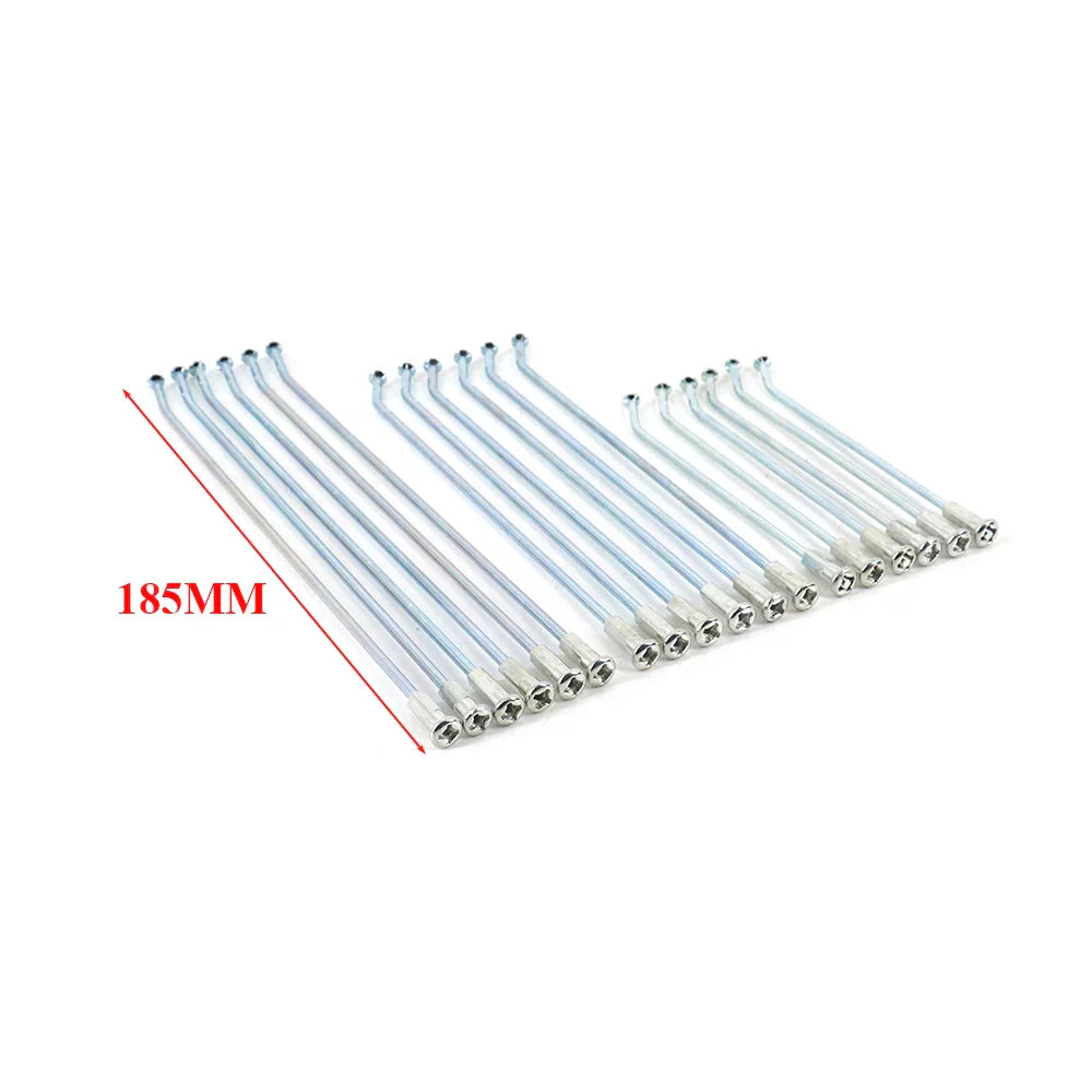 6PCS Spokes Wire Circle Nipples 18 19 21