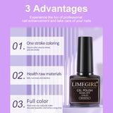 Nail Art Acrylic Nail Polish Set with UV