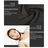 1pc Anti Snore Stop Snoring Chin Strap Belt