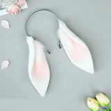 L93F Rabbit-Ears Headband Sweet Girls Halloween Cosplay Prop