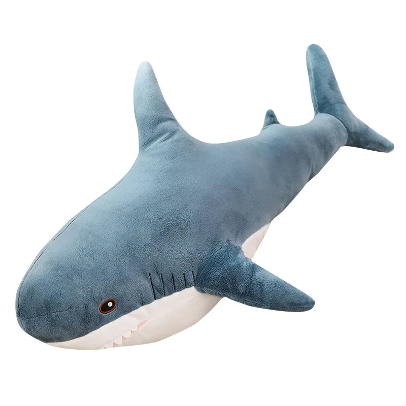 30/45/60/80/100cm Funny Joy Cute Shark Plush Toy Soft