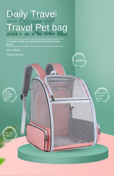 Breathable Pet Cat Carrier Backpack Large Capacity Cat