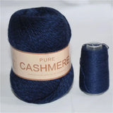 Pure Natural Mongolian Cashmere Yarn Crochet Lana para