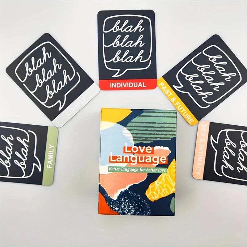 Love Language Card Game Board Game 150 Conversation