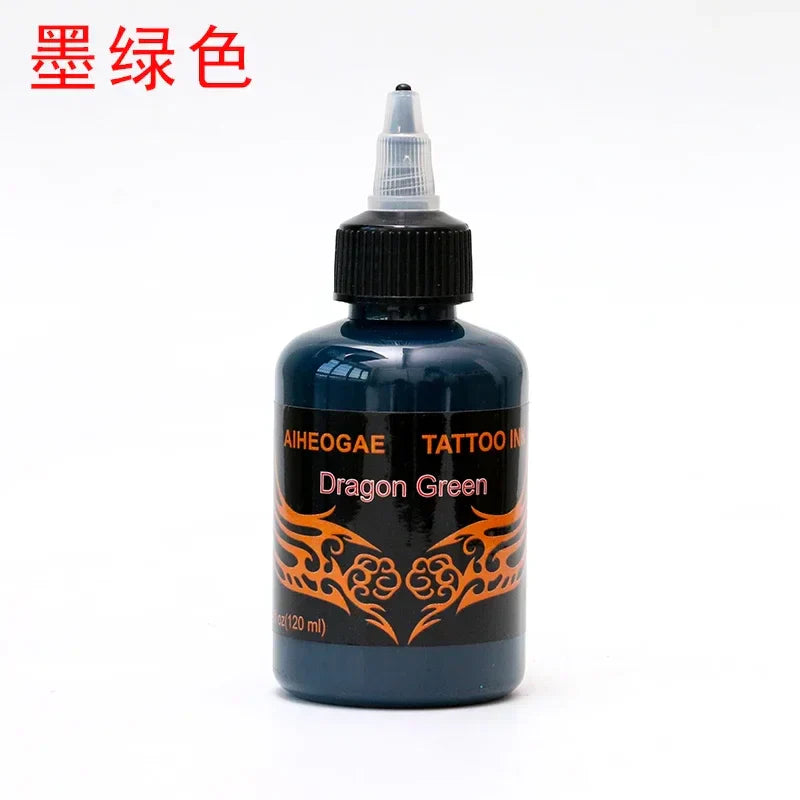 120ml Tattoo Ink Set Permanent Pigment Makeup Professional