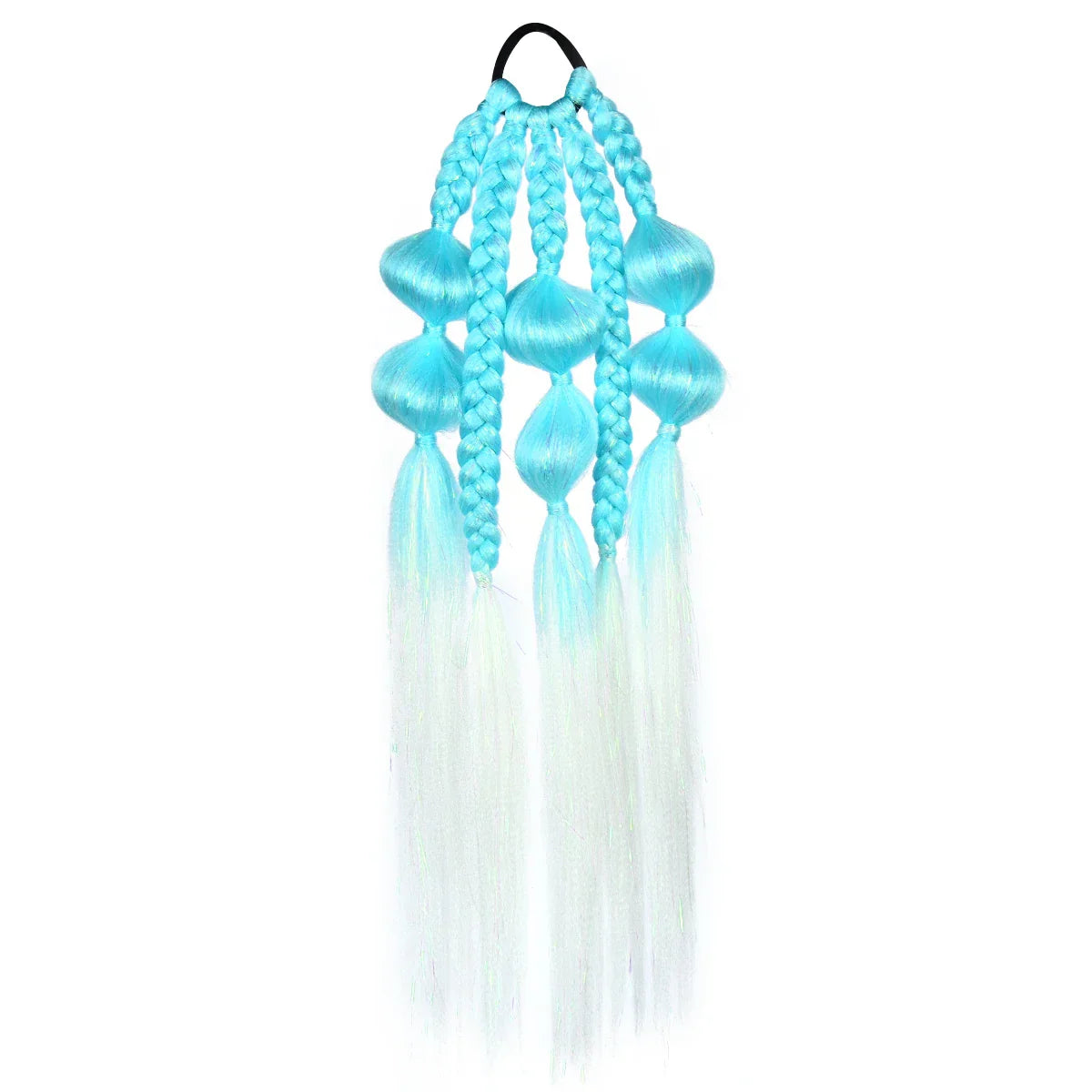 Bubbles Jumbo Braid Synthetic Kanekalon Hair Tinsel Wire