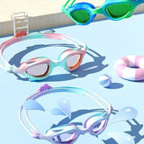 Cute Swimming Goggles Anti Fog Funny Toddler Mermaid