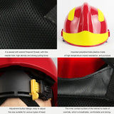 Emergency Rescue Helmet Firefighter Safety Helmets Workplace Fire