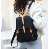 Waterproof Oxford Backpack for Women Antitheft School Bag