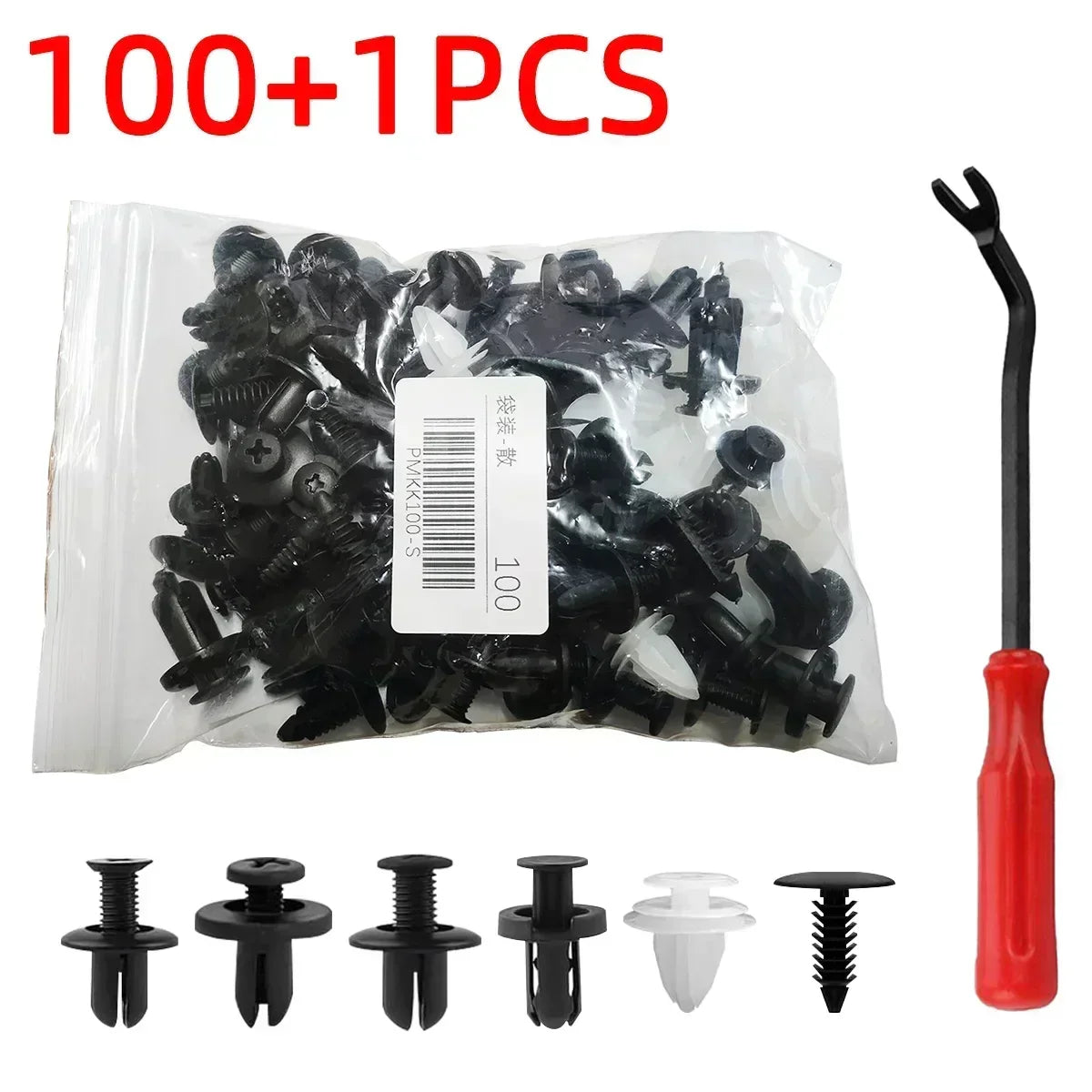 100/415/680PCS Car Fastener Clips Mixed Car Fasteners Door