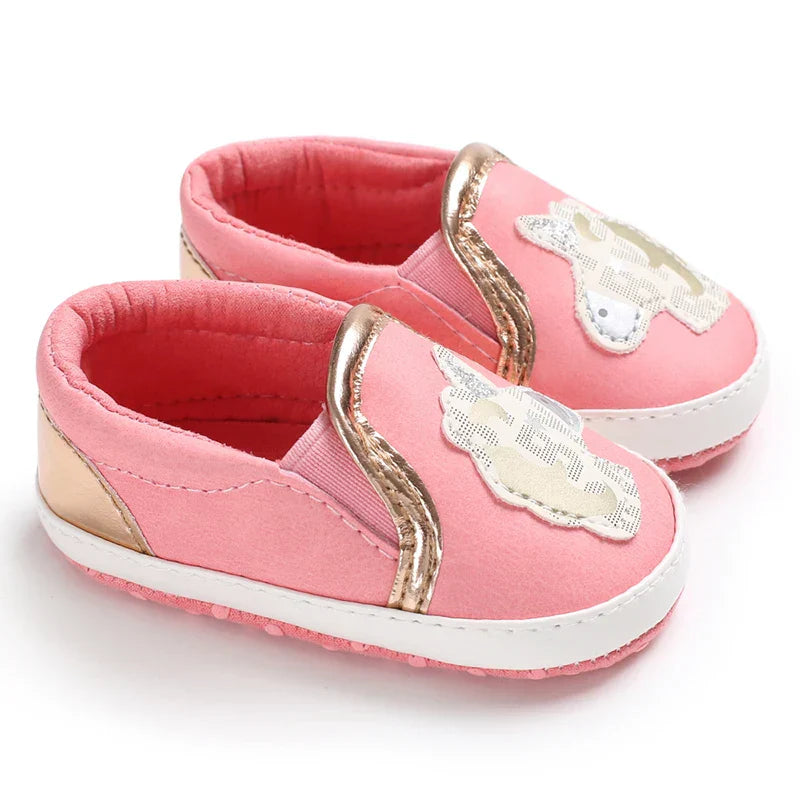 Pink Baby Shoes Princess Fashion Sneakers Infant Toddler