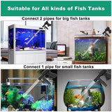 Manual Water Changer Fish Tank Cleaning Tool Aquarium
