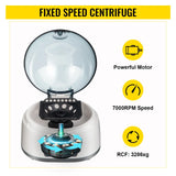 VEVOR Electric Centrifuge Machine Mini Bench-top Lab 500-5000/7000RPM