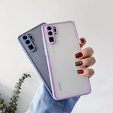 Camera Lens Protection Phone Case For Huawei P20