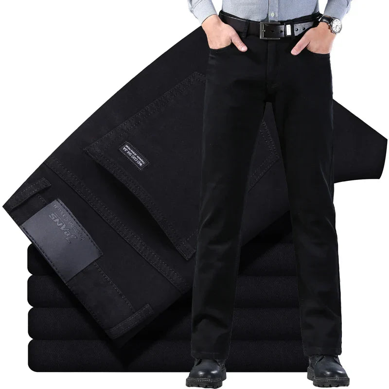 2023 New Men's Stretch Regular Fit Jeans Fashion