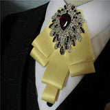 Men's Bow Tie Corsage Pocket Towel Sets British