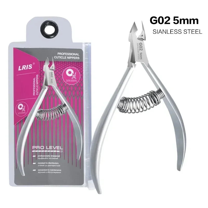 Stainless Steel Nail Art Cutter Scissor Cuticle Clipper