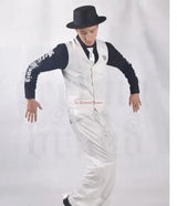 Hip Hop suit locking vest machine dance Clothing