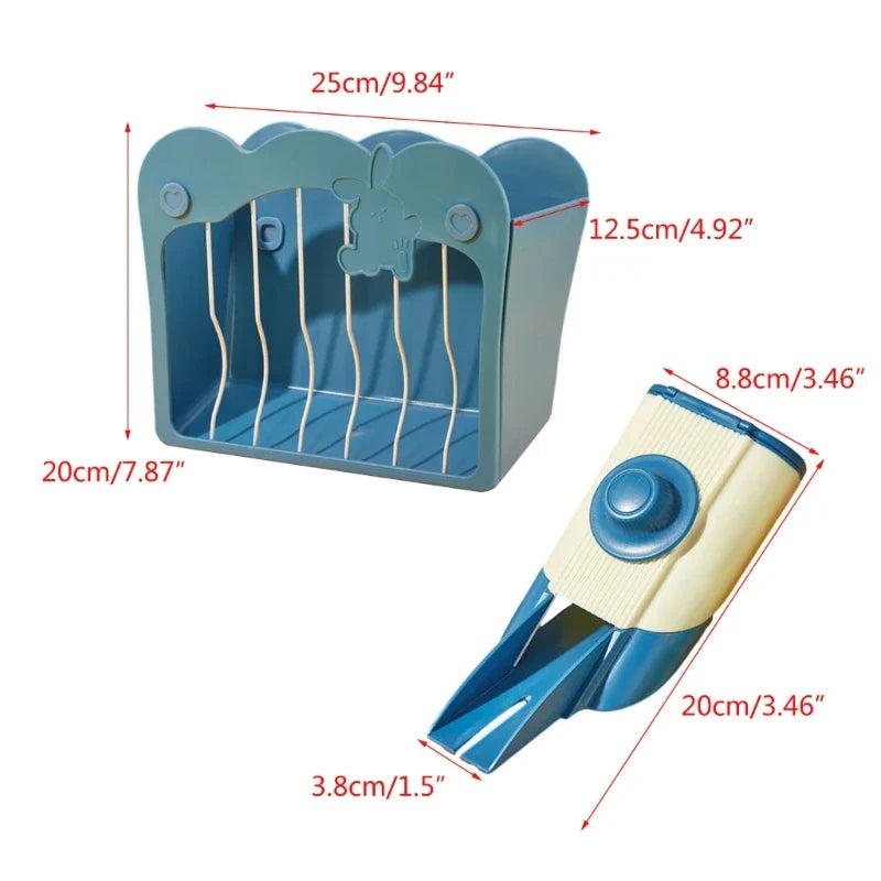 Grass Feeding Set for Rabbit Pet Cage Hanging