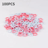 100Pcs/Lot Sweet Hair Band Girls Hair Ties Bows