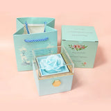 New Rotation Rose Jewelry Gift Box Valentine's Day