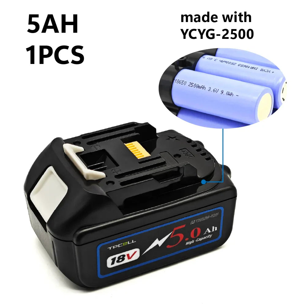 BL1860 6AH For Makita 18V Battery Power Tools