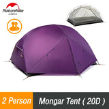 Naturehike Camping Tent 2 Person Mongar Ultralight Tent