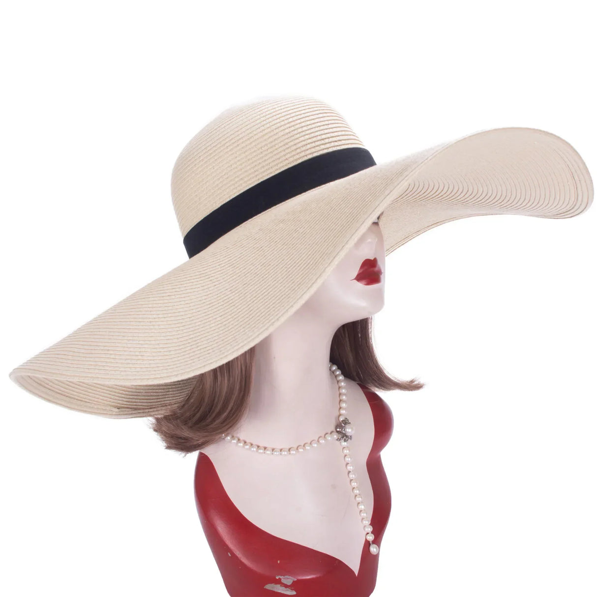 Lawliet 7.1''/18cm Foldable Oversized Huge Wide Brim Sun