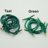 30PCS 5mm Twilled Cords Knotted Elastic Hair Bands