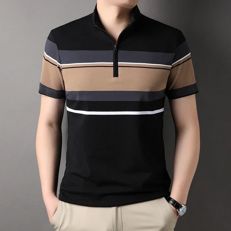 Top Grade Yarn-dyed Process Cotton Zipper New Summer