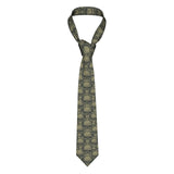 Mens Tie Classic Skinny Haloween Scary Skull Neckties
