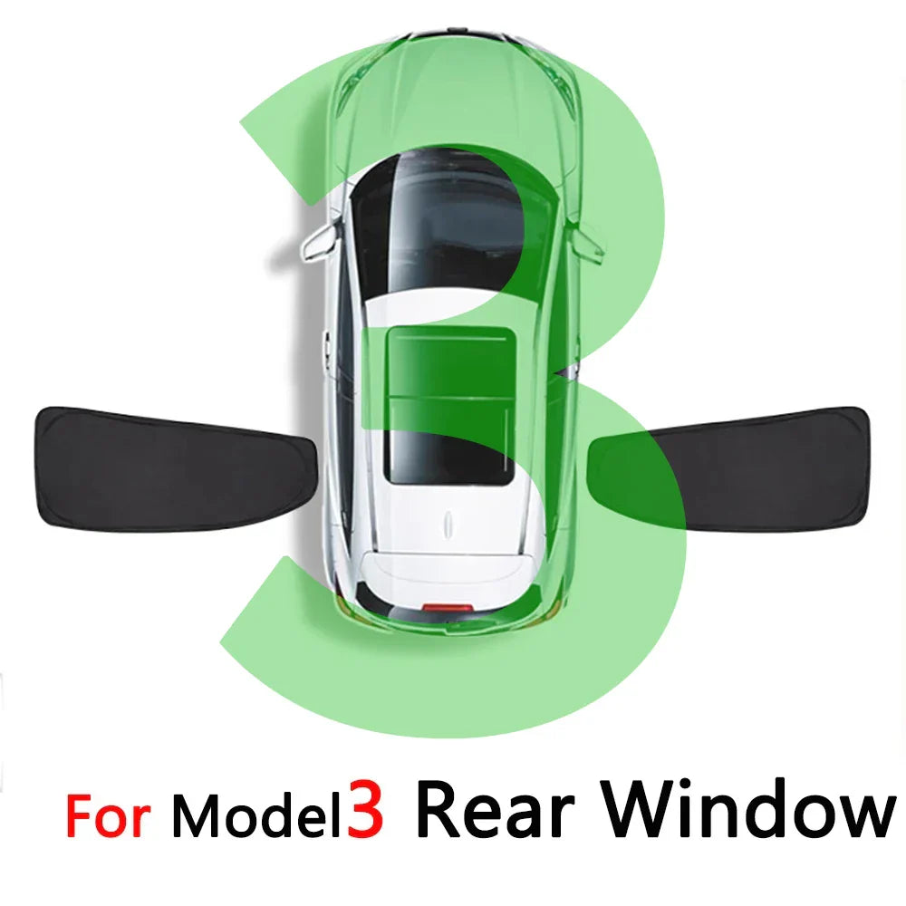 Car Side Window Sunshade Front Rear Windshield Privacy