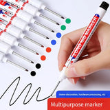 6Pcs/Set 20mm Deep Hole Long Nib Head Markers