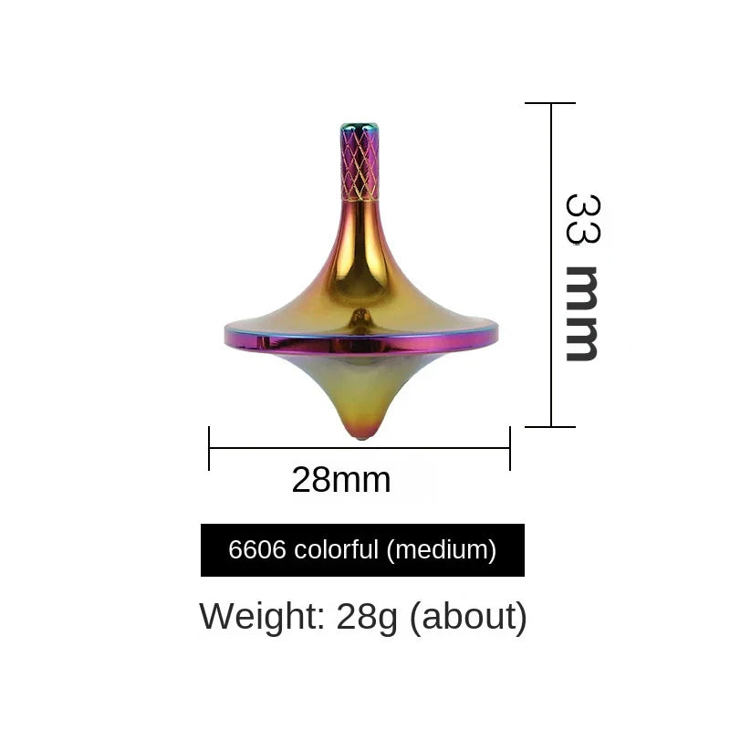 Inception Space Metal Brass Spinning Top Stress Relief