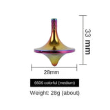 Inception Space Metal Brass Spinning Top Stress Relief